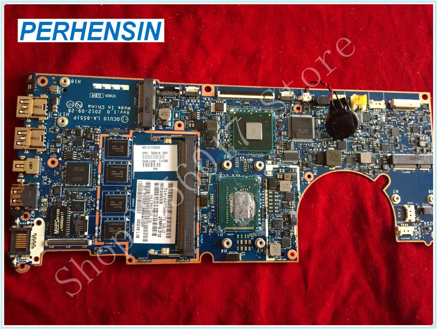 Для HP For SPECTRE XT TOUCHSMART 15-4010NR i7-3517U системная плата 700814-501 LA-8551P 100% протестирована хорошо
Для HP For SPECTRE XT TOUCHSMART 15-4010NR i7-3517U системная плата 700814-501 LA-8551P 100% протестирована хорошо