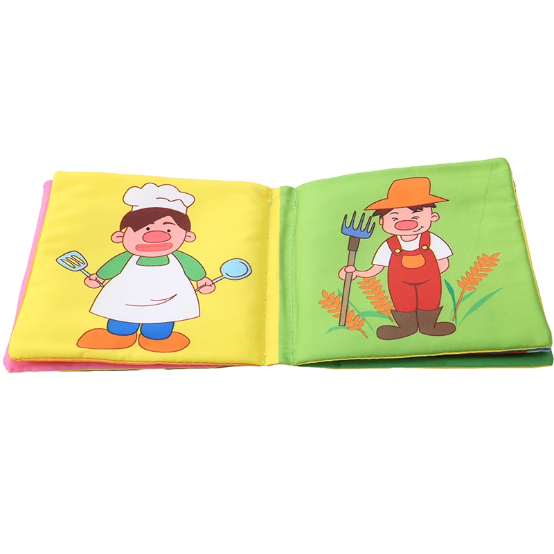 Infant Early Education Cloth Book Toy English Learning Baby Child Kids Palm Fabric Washable Books Food Color Learn Book Toys
Infant Early Education Cloth Book Toy English Learning Baby Child Kids Palm Fabric Washable Books Food Color Learn Book Toys