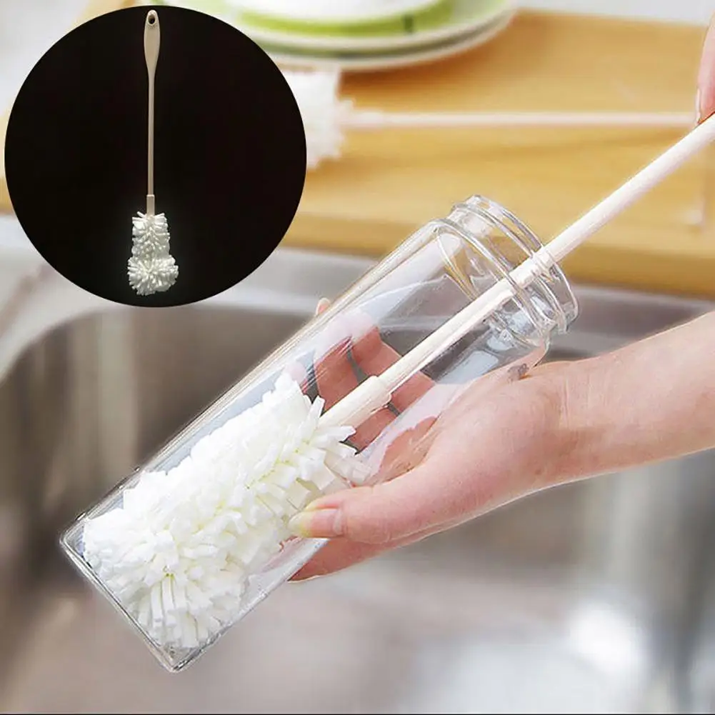 24cm Home Cleaning Bottle Sponge Brush Glass Pot Washing Kitchen Cleaning-Tool Sponge Brush For Wineglass Bottle Coffe Tea Cup
24cm Home Cleaning Bottle Sponge Brush Glass Pot Washing Kitchen Cleaning-Tool Sponge Brush For Wineglass Bottle Coffe Tea Cup
