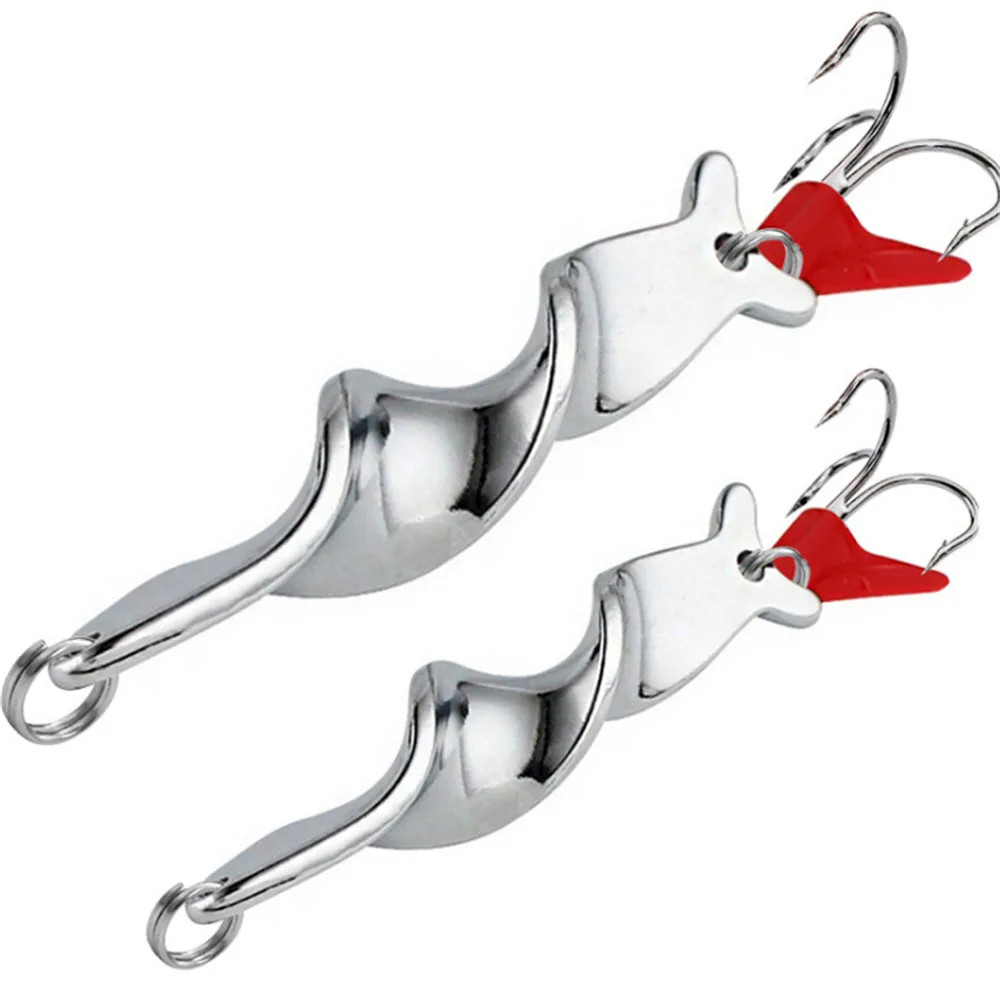 1PCS 10g 14g 21g 28g Rotating Metal Spinner Spoon Fishing Lure Hard Baits For Trout Pike Pesca Peche Treble Hook Tackle
1PCS 10g 14g 21g 28g Rotating Metal Spinner Spoon Fishing Lure Hard Baits For Trout Pike Pesca Peche Treble Hook Tackle