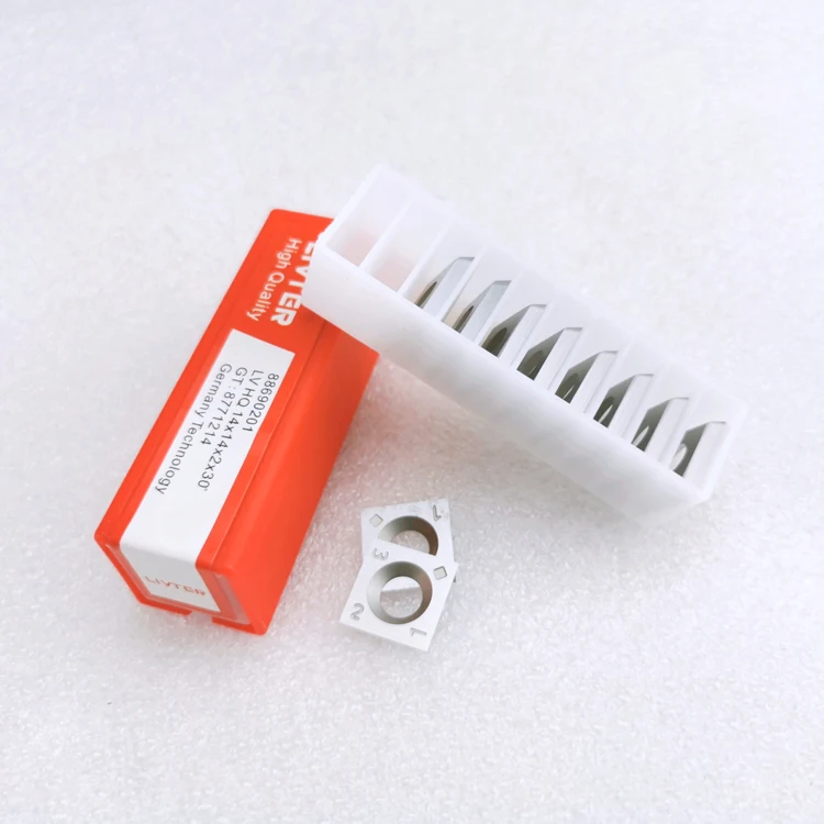 Square Straight 4-Edge Tungsten Carbide Insert for 12mm Turning Lathe Tool Discarding Blade 
Square Straight 4-Edge Tungsten Carbide Insert for 12mm Turning Lathe Tool Discarding Blade