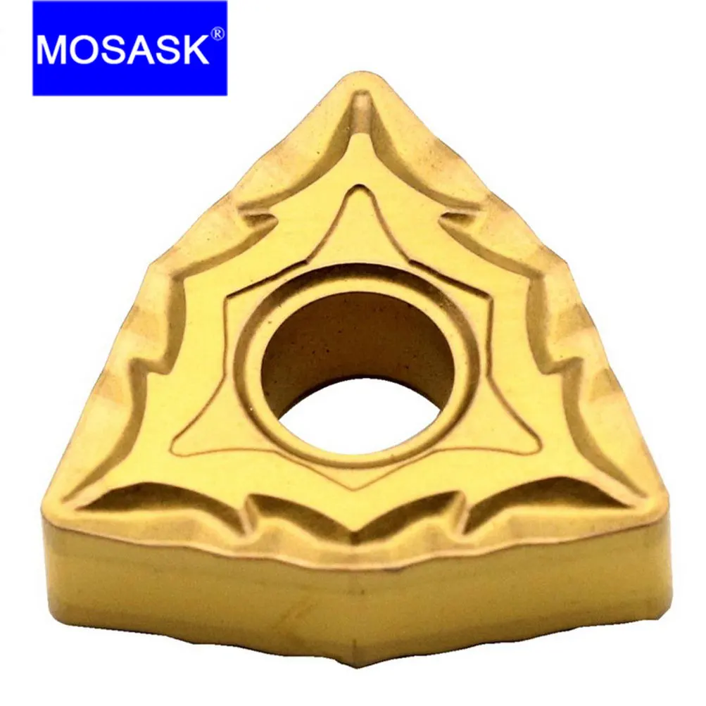 MOSASK WNMG 10 шт. WNMG080408 CQ ZC25 средняя обработка стали вольфрамовых карбидных