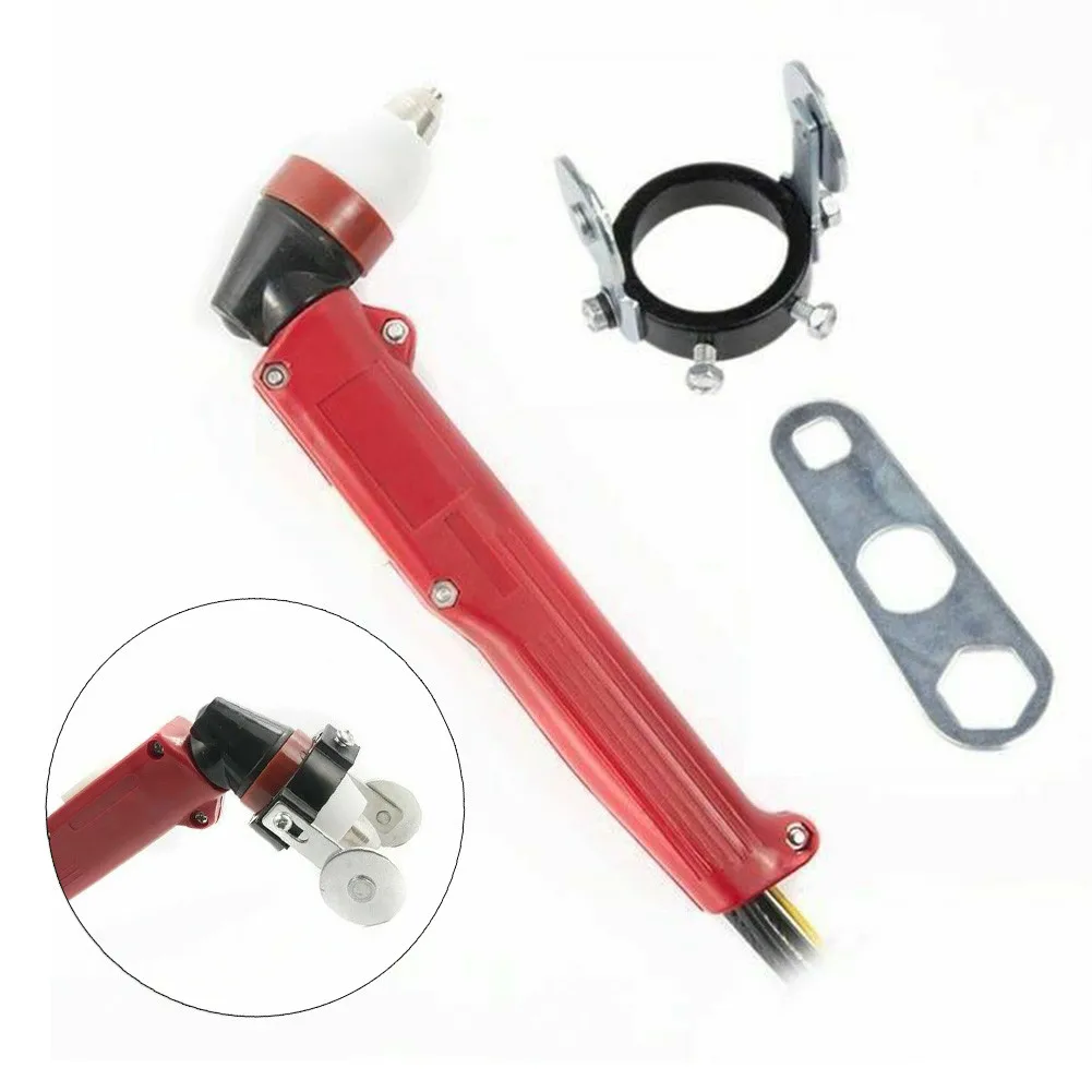 40MM P80 Air Plasma Cutting Torch & Spacer For Roller Guide High-quality Materials 100A For CUT-70 CUT-80 CUT-100 CUT-120 Brand
40MM P80 Air Plasma Cutting Torch & Spacer For Roller Guide High-quality Materials 100A For CUT-70 CUT-80 CUT-100 CUT-120 Brand