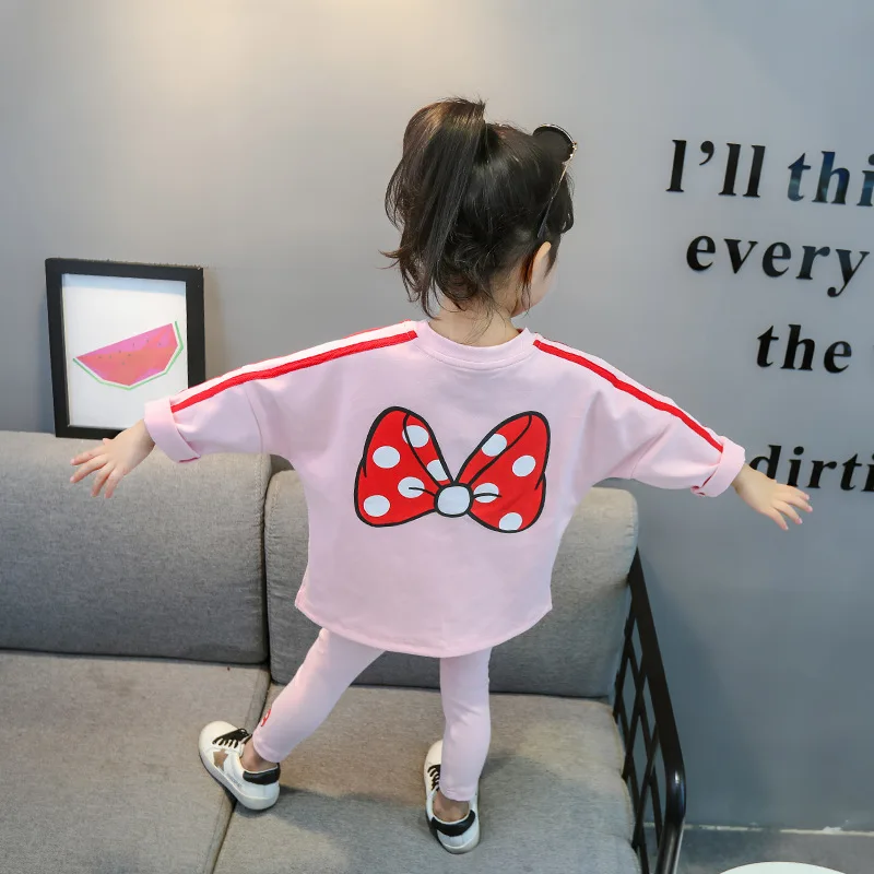 Spring Autumn Children Clothing Outfit For Kids Sport Suit Toddler Girls Clothing Sets Tracksuit Baby Bow Costume
Spring Autumn Children Clothing Outfit For Kids Sport Suit Toddler Girls Clothing Sets Tracksuit Baby Bow Costume