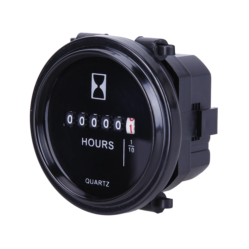 12V/24V/36V Hour Meter for Marine Boat Engine 2" Round Waterproof Gauge Moto Car Trucks Instruments Hour Meter Quartz Timer
12V/24V/36V Hour Meter for Marine Boat Engine 2" Round Waterproof Gauge Moto Car Trucks Instruments Hour Meter Quartz Timer