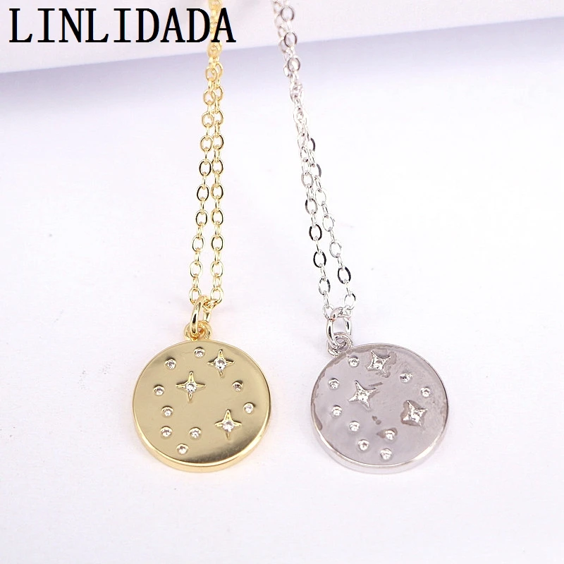 10Pcs Fashion Female cubic zircon necklace Round Shaped Mix Color Crystal Zirconia New Arrival Necklace Women Gift
10Pcs Fashion Female cubic zircon necklace Round Shaped Mix Color Crystal Zirconia New Arrival Necklace Women Gift