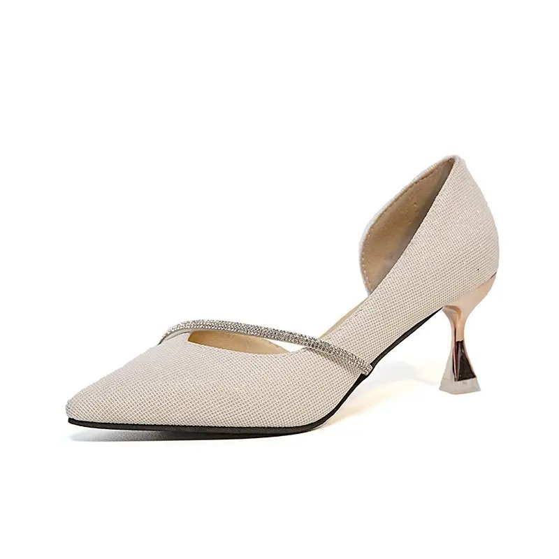 Plus Size 41 Women Pumps Pointed Toe High Heels Dress Shoes 6cm Bling Crystal Ladies Shoes Gold Heeled zapatos mujer 9080N
Plus Size 41 Women Pumps Pointed Toe High Heels Dress Shoes 6cm Bling Crystal Ladies Shoes Gold Heeled zapatos mujer 9080N