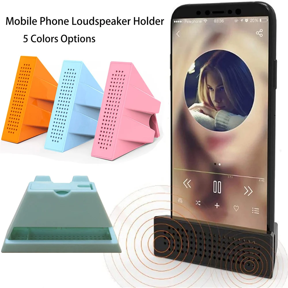 Universal Mobile Phone Amplifying Lazy Bracket Mini Amplifier Portable Cell Phone Holder Base Mobile Phone Holder With Speaker
Universal Mobile Phone Amplifying Lazy Bracket Mini Amplifier Portable Cell Phone Holder Base Mobile Phone Holder With Speaker