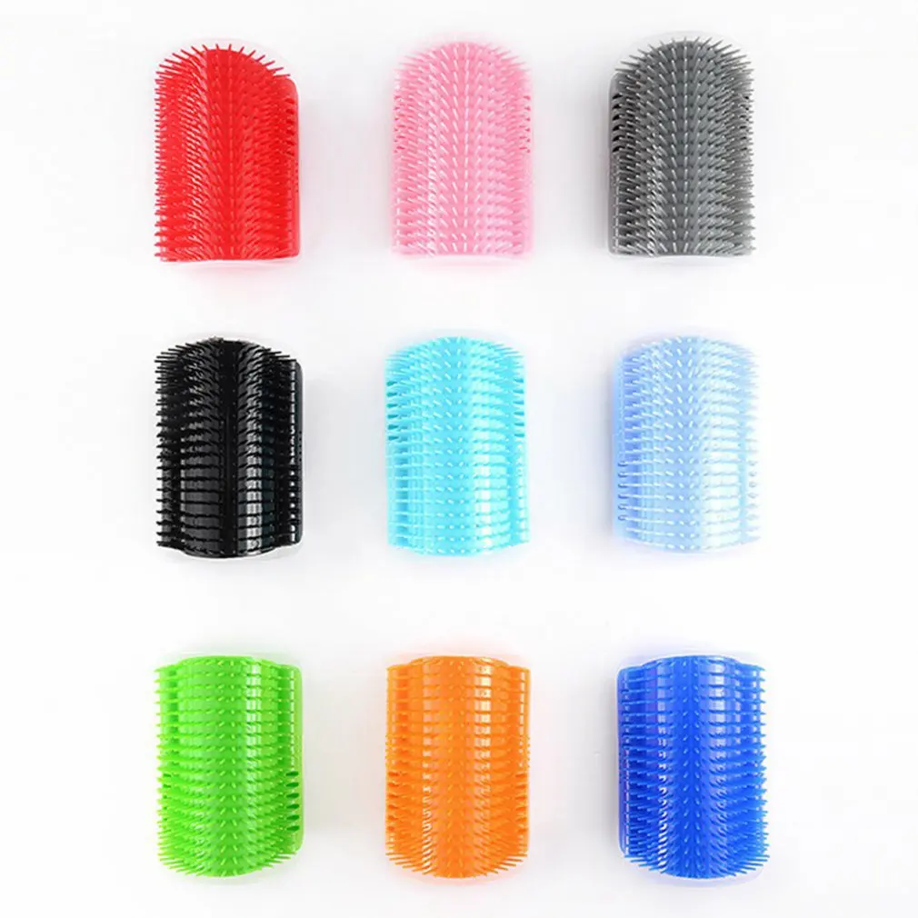 Pet Products For Cats Brush Corner Cat Massage Self Groomer Comb Brush With Catnip Cat rubs the face a tickling comb 
Pet Products For Cats Brush Corner Cat Massage Self Groomer Comb Brush With Catnip Cat rubs the face a tickling comb