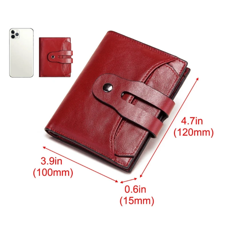 RFID Women Genuine Leather Wallet Card Holder Checkbook Organizer Zipper Coin Purse Fashion Carrier Holster Carrying
RFID Women Genuine Leather Wallet Card Holder Checkbook Organizer Zipper Coin Purse Fashion Carrier Holster Carrying