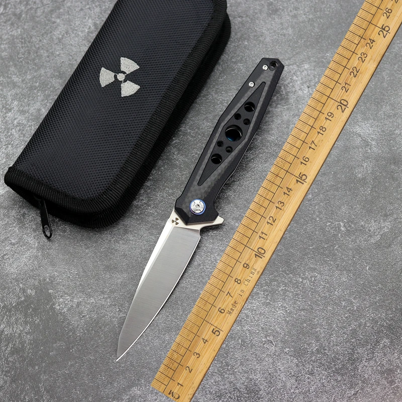 Складной нож Cold ice JR3347, D2 Клинок, G10 + ручка из углеродного волокна, для кемпинга, самообороны, охоты, фруктов, инструмент для повседневного исп...
Складной нож Cold ice JR3347, D2 Клинок, G10 + ручка из углеродного волокна, для кемпинга, самообороны, охоты, фруктов, инструмент для повседневного исп...