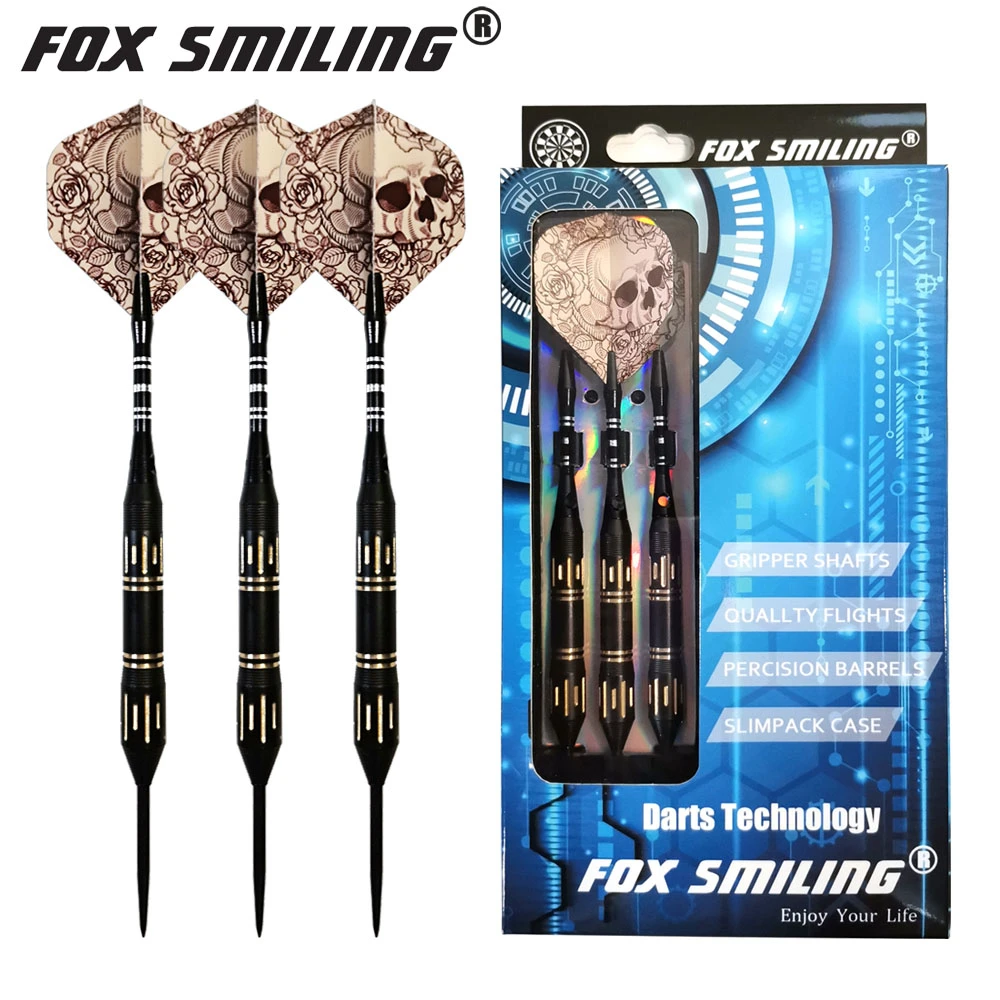 Fox Smiling 22g 3PCS Professional Steel Tip Darts Needle With Cool Pattern Flights Today Get Gift
Fox Smiling 22g 3PCS Professional Steel Tip Darts Needle With Cool Pattern Flights Today Get Gift