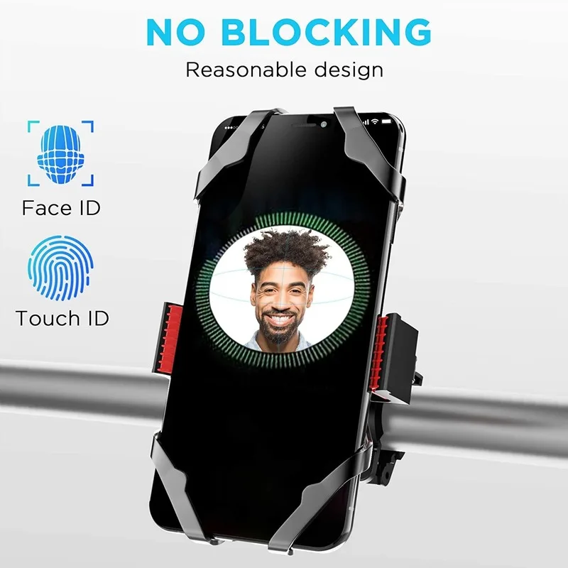 Bike Mount, Universal Cell Phone Bicycle Rack Handlebar & Motorcycle Holder Cradle Compatible with IPhone Phone Holder
Bike Mount, Universal Cell Phone Bicycle Rack Handlebar & Motorcycle Holder Cradle Compatible with IPhone Phone Holder