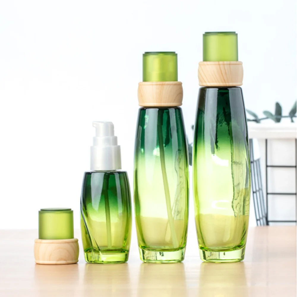 2pcs Travel Dispenser Bottle Glass Bottle Container Cream Box Cometic Box for Cream Storage (Green)
2pcs Travel Dispenser Bottle Glass Bottle Container Cream Box Cometic Box for Cream Storage (Green)