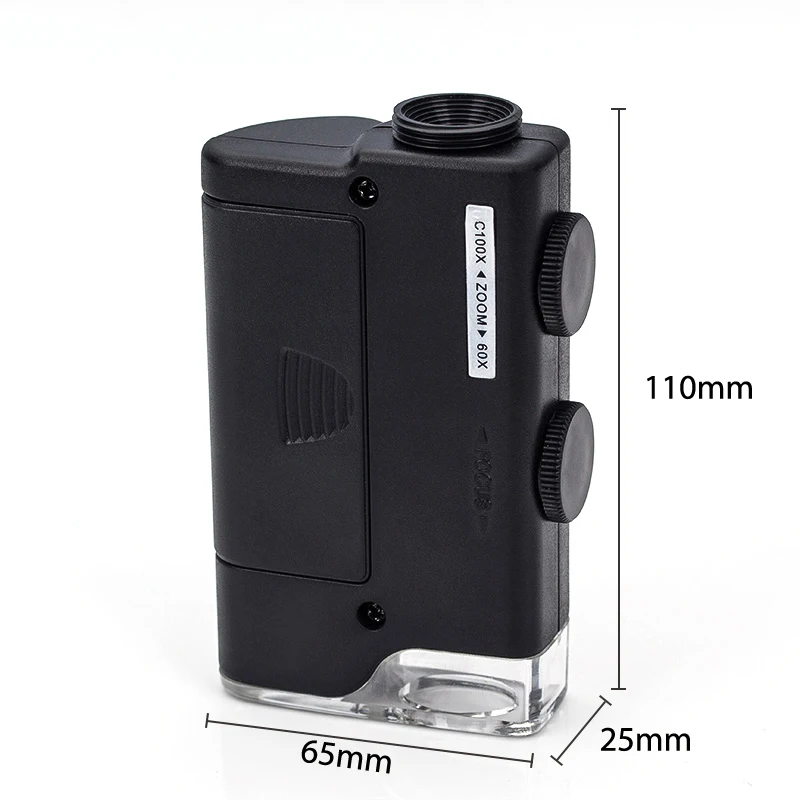 60x-100x Phone Digital Microscope Camera with LED Light Phone Universal Mobile Magnifying Lens Macro Zoom Camera Clip
60x-100x Phone Digital Microscope Camera with LED Light Phone Universal Mobile Magnifying Lens Macro Zoom Camera Clip