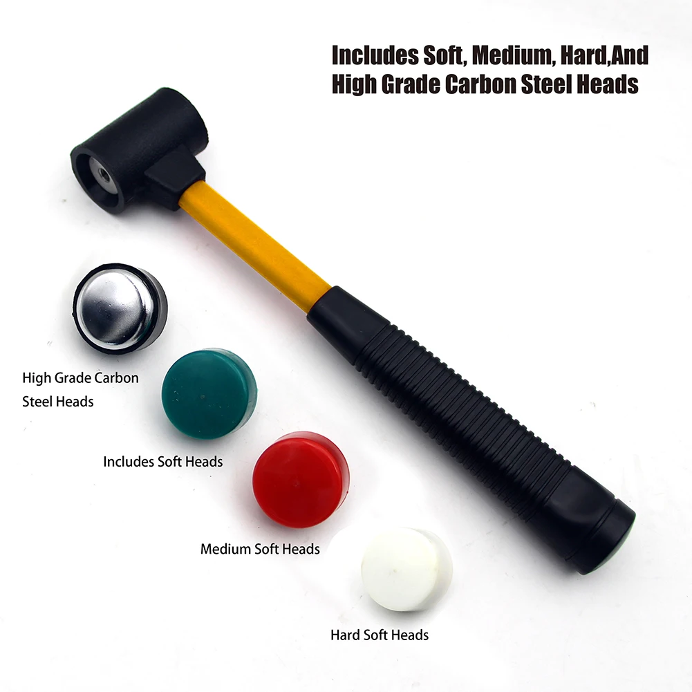 4 In 1 Ergonomic Multihead Hammer Woodworking Installation Shock Absorbing Interchangeable Head Home Comfortable Multifunctional
4 In 1 Ergonomic Multihead Hammer Woodworking Installation Shock Absorbing Interchangeable Head Home Comfortable Multifunctional