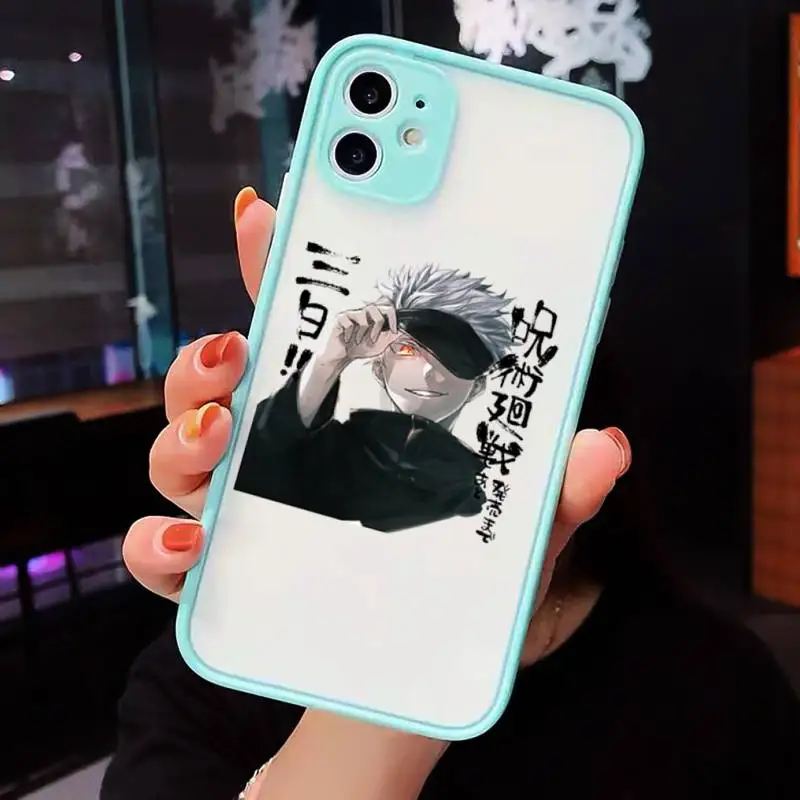 Yuji Itadori Jujutsu Kaisen anime Phone Cases matte transparent For iphone 7 8 11 12 plus mini x xs xr pro max cover
Yuji Itadori Jujutsu Kaisen anime Phone Cases matte transparent For iphone 7 8 11 12 plus mini x xs xr pro max cover