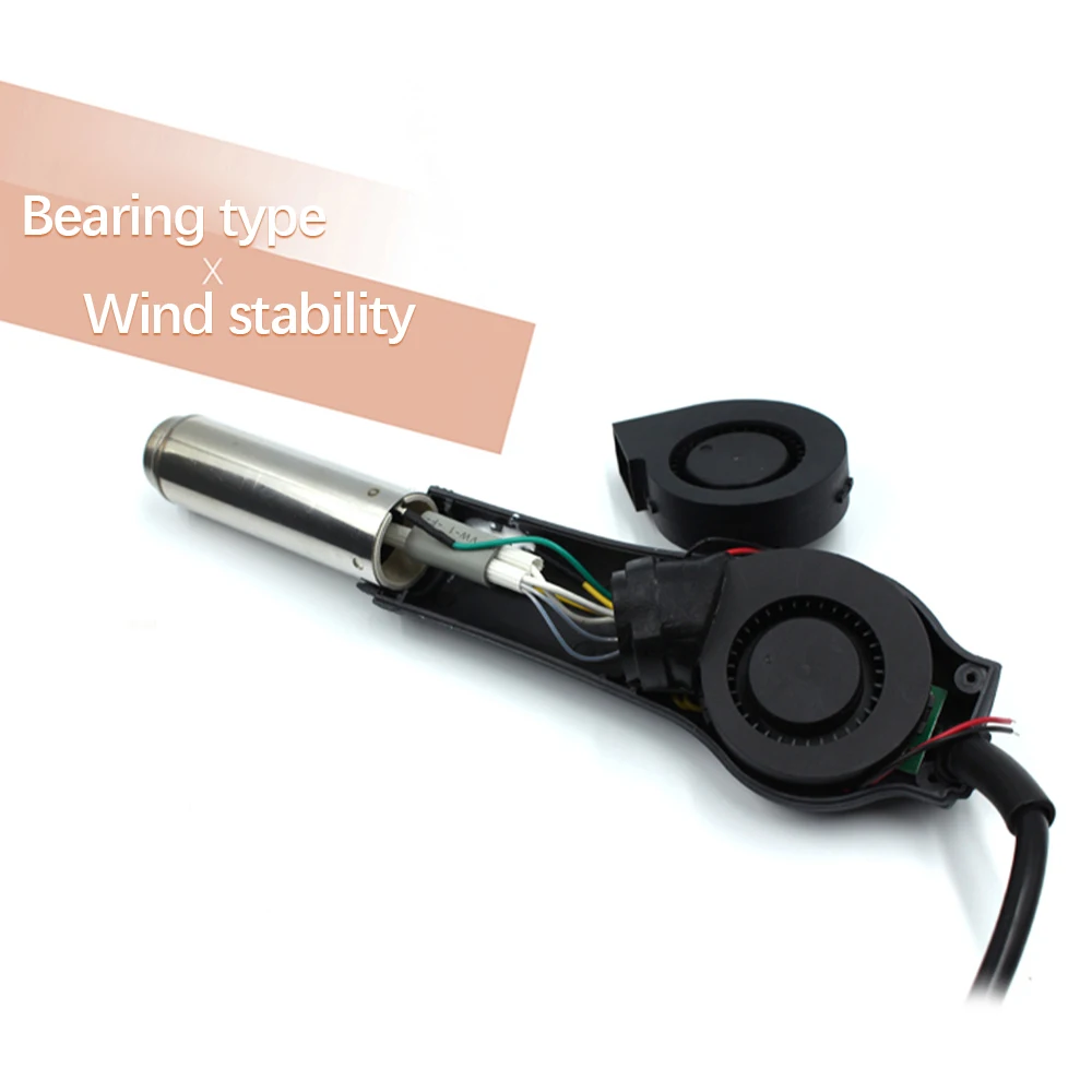 Modified Fan Hot Air Gun Fan 858D Handle Blower Retrofitting Strong Fan 6000 r/per second 
Modified Fan Hot Air Gun Fan 858D Handle Blower Retrofitting Strong Fan 6000 r/per second