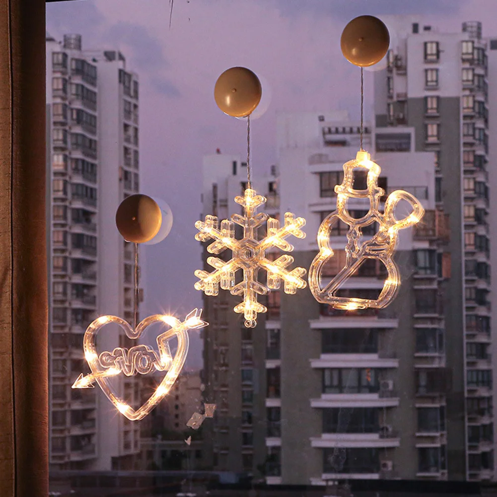 LED Christmas Suction Cup Lights Hanging Lights Battery Powered Santa Claus Xmas Tree Decoration Light Warm White Dropshipping
LED Christmas Suction Cup Lights Hanging Lights Battery Powered Santa Claus Xmas Tree Decoration Light Warm White Dropshipping