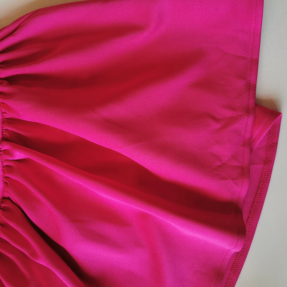 2021 Fashion Dress Rose Red Ruffle Tunic High Waist Spring Long Sleeve Chic Office Lady Asymmetrical Ruffle Plus Size
2021 Fashion Dress Rose Red Ruffle Tunic High Waist Spring Long Sleeve Chic Office Lady Asymmetrical Ruffle Plus Size