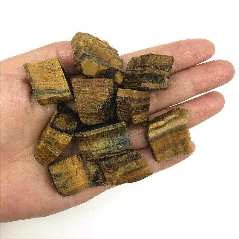 Natural tiger's eye raw crystal stones rough crystals mineral stone specimen healing decor
Natural tiger's eye raw crystal stones rough crystals mineral stone specimen healing decor