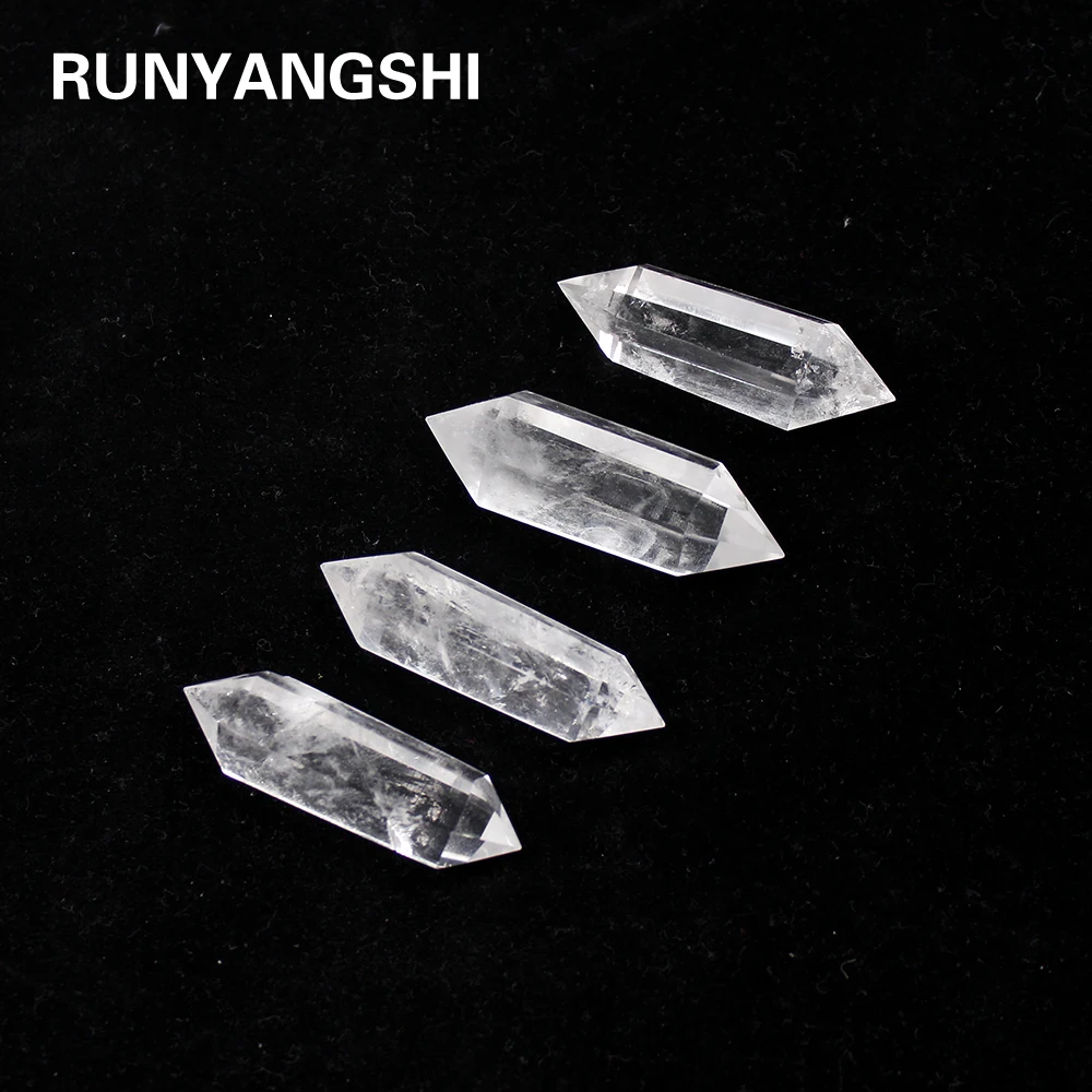Runyangshi Natural White Crystal 40-60MM 100% Quartz Crystal Stone clear quartz Point Healing Hexagonal Wand Treatment Stone
Runyangshi Natural White Crystal 40-60MM 100% Quartz Crystal Stone clear quartz Point Healing Hexagonal Wand Treatment Stone