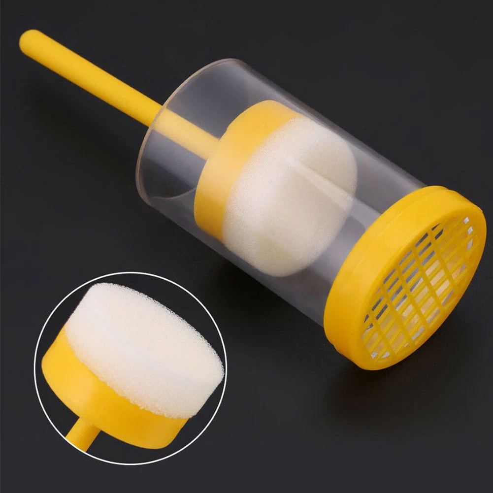 Plastic Bottle Marking Cage Box Farm Useful Equipment Portable Queen Bee Marker Yellow Tool with Plunger Bottle Beekeeping
Plastic Bottle Marking Cage Box Farm Useful Equipment Portable Queen Bee Marker Yellow Tool with Plunger Bottle Beekeeping