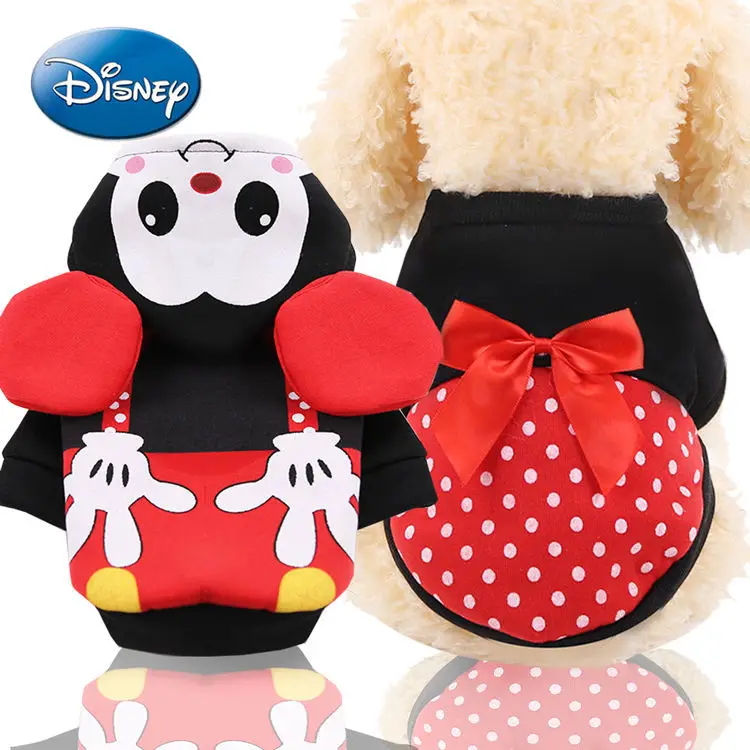Disney Mickey Mouse Dog Clothes Cat Clothes Pet Clothes Warm Couples Dog Costumes for Small Dogs French Bulldog Dog Fashion
Disney Mickey Mouse Dog Clothes Cat Clothes Pet Clothes Warm Couples Dog Costumes for Small Dogs French Bulldog Dog Fashion