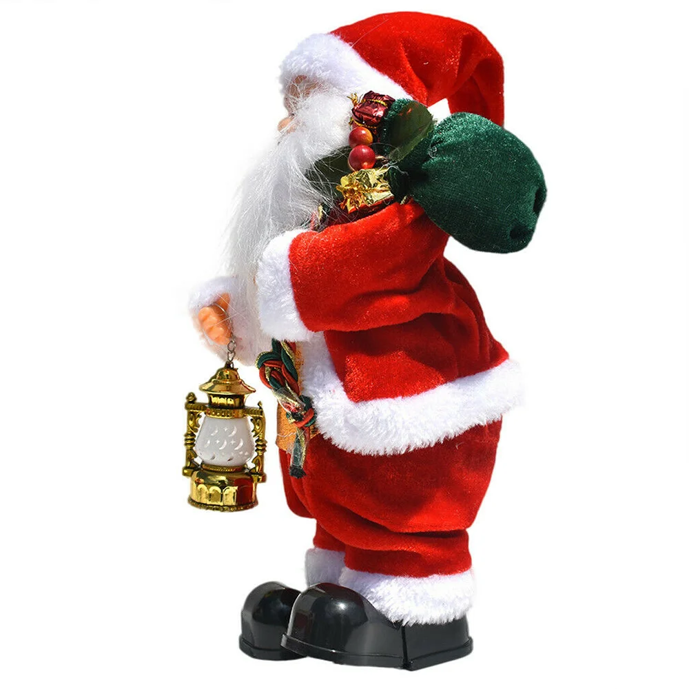 New Music Electric Santa Claus Double-step Lantern Christmas Doll Decorations Children's Toys Gifts (without Batteries)
New Music Electric Santa Claus Double-step Lantern Christmas Doll Decorations Children's Toys Gifts (without Batteries)