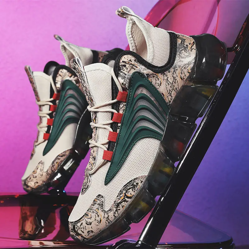 2021 New Designer Casual Mesh Sneakers Men Luxury Platform Sports Shoes for Male Graffiti Printing Chunky Casual Sneakers Men
2021 New Designer Casual Mesh Sneakers Men Luxury Platform Sports Shoes for Male Graffiti Printing Chunky Casual Sneakers Men