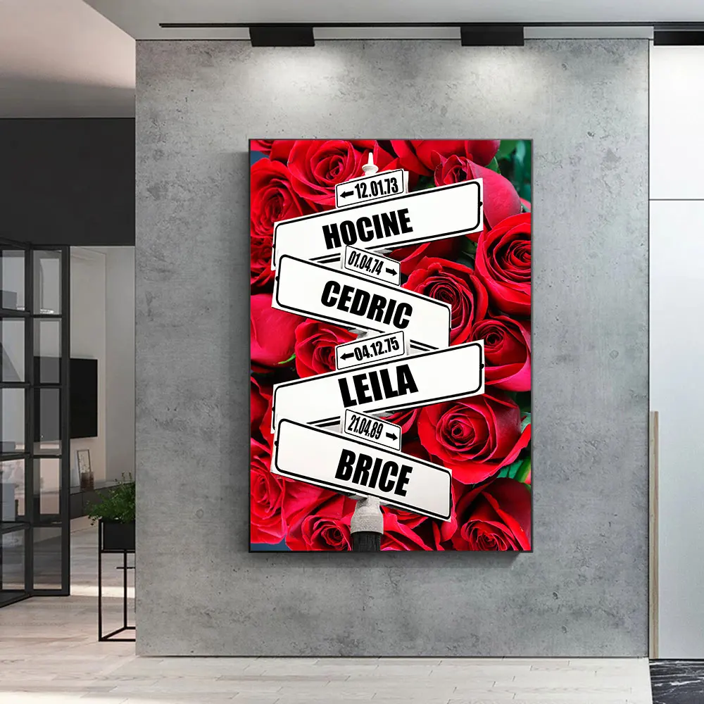 Custom Canvas Painting Intersection Street Sign 2-6 Names Anniversary Wall Art Personalized Father's Day Gift Family Street Sign
Custom Canvas Painting Intersection Street Sign 2-6 Names Anniversary Wall Art Personalized Father's Day Gift Family Street Sign