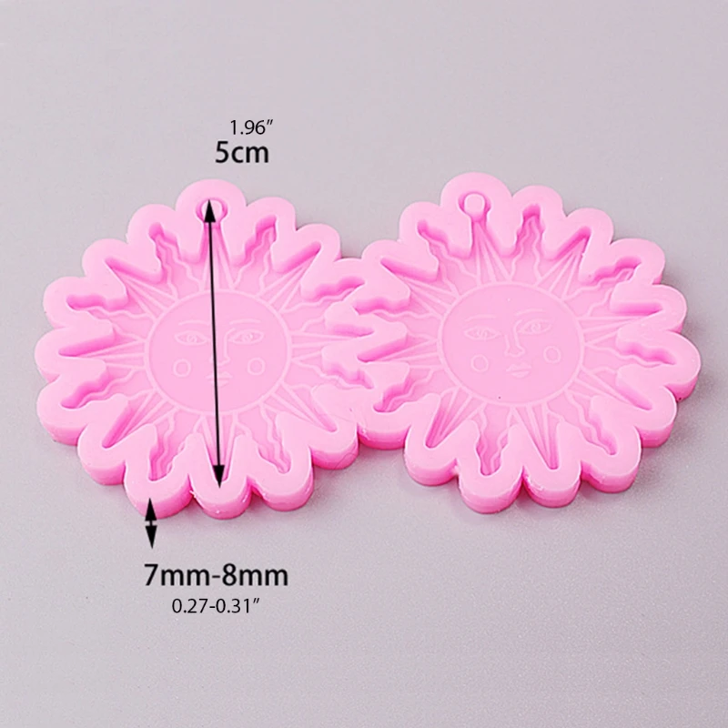 Glossy Shiny Sun flower Mold Silicone Mould for Resin Earrings for epoxy resin jewelery making Necklaces
Glossy Shiny Sun flower Mold Silicone Mould for Resin Earrings for epoxy resin jewelery making Necklaces