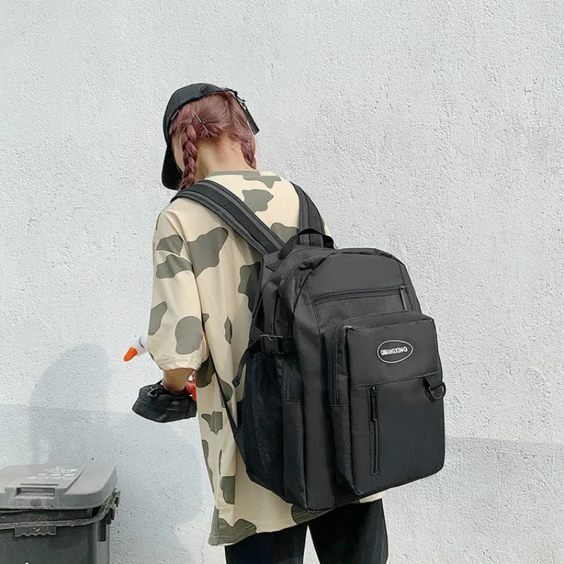 Large Capacity Women Backpack Harajuku Multi-pockets School Bag for Teenage Girls Fashion Simple Women Backpacks Travel Bags
Large Capacity Women Backpack Harajuku Multi-pockets School Bag for Teenage Girls Fashion Simple Women Backpacks Travel Bags