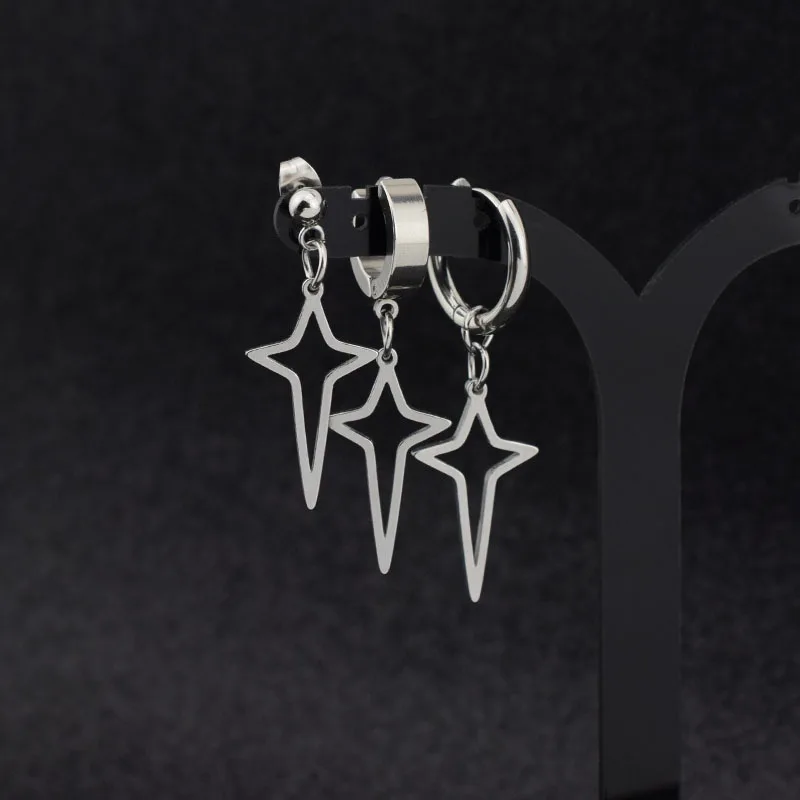 3 style Cross Pendant Stainless Steel Earrings For Women Men Jewelry Star Kolczyki Goth Style Earrings For Girl Vintage Earring
3 style Cross Pendant Stainless Steel Earrings For Women Men Jewelry Star Kolczyki Goth Style Earrings For Girl Vintage Earring