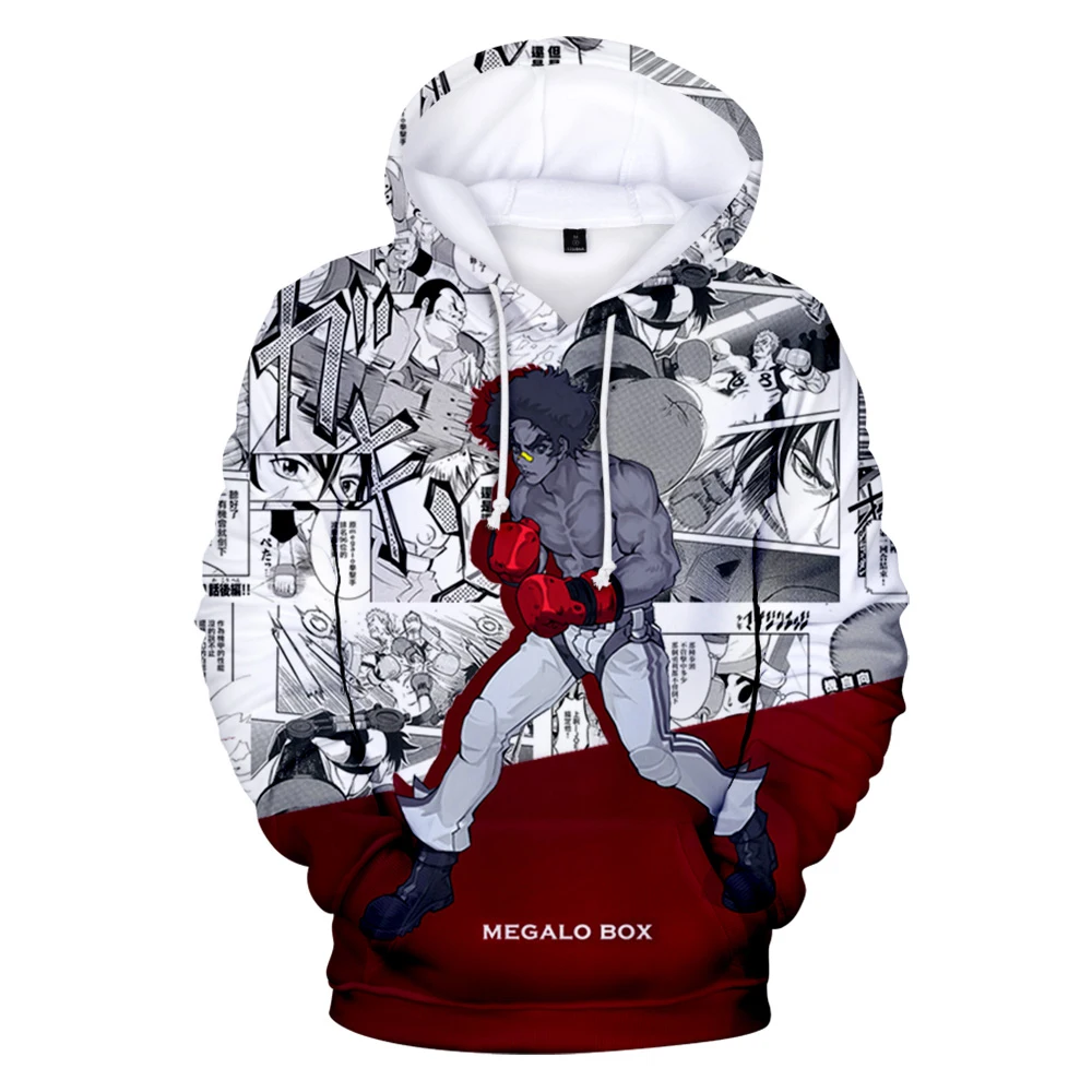 Megalo Box Anime 3D Printed Hoodies Women/Men Fashion Long Sleeve Hoody Hot Sale Casual Streetwear Harajuku Clothing Tops
Megalo Box Anime 3D Printed Hoodies Women/Men Fashion Long Sleeve Hoody Hot Sale Casual Streetwear Harajuku Clothing Tops