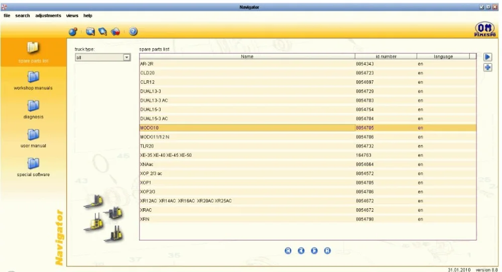 OM Pimespo Navigator
OM Pimespo Navigator