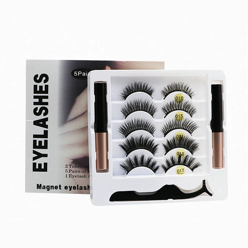 Magnetic Eyelashes 5 Pairs Natural Cilia False Eyelashes Eyeliners Waterproof Long Lasting Eyelash Extension Eyes Makeup Tools
Magnetic Eyelashes 5 Pairs Natural Cilia False Eyelashes Eyeliners Waterproof Long Lasting Eyelash Extension Eyes Makeup Tools
