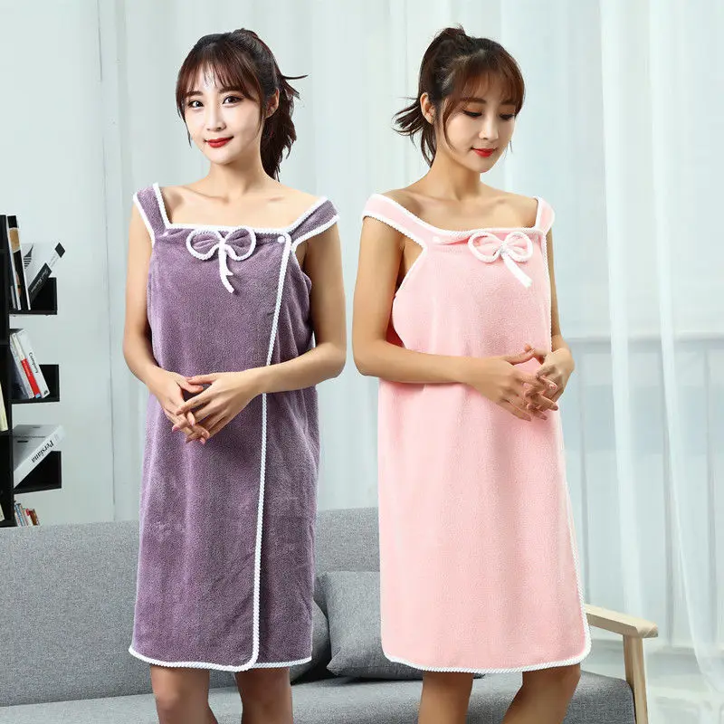 Women's Quick Dry Magic Bath Towel Bathrobes Laundry Sexy Wearable Cotton Beach Towel Bathroom Bath Towel
Women's Quick Dry Magic Bath Towel Bathrobes Laundry Sexy Wearable Cotton Beach Towel Bathroom Bath Towel