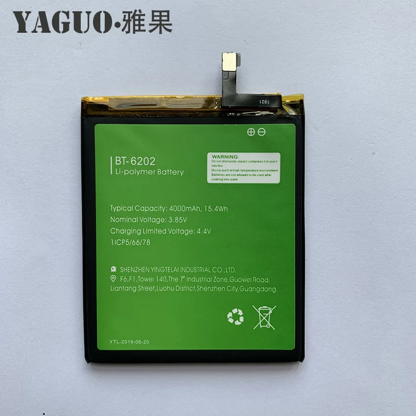 Аккумулятор для LEAGOO M 11 M11 100% BT6202 BT 4000 6202 мАч оригинал|Аккумуляторы мобильных
