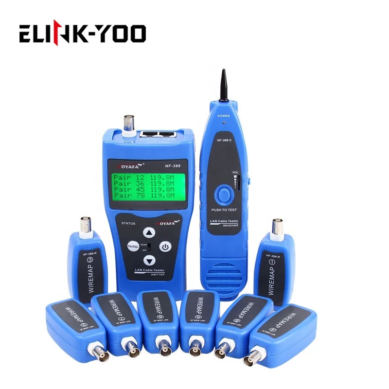 LCD RJ45 RJ11 BNC Wire Finder LAN utp Cable Tester 
LCD RJ45 RJ11 BNC Wire Finder LAN utp Cable Tester