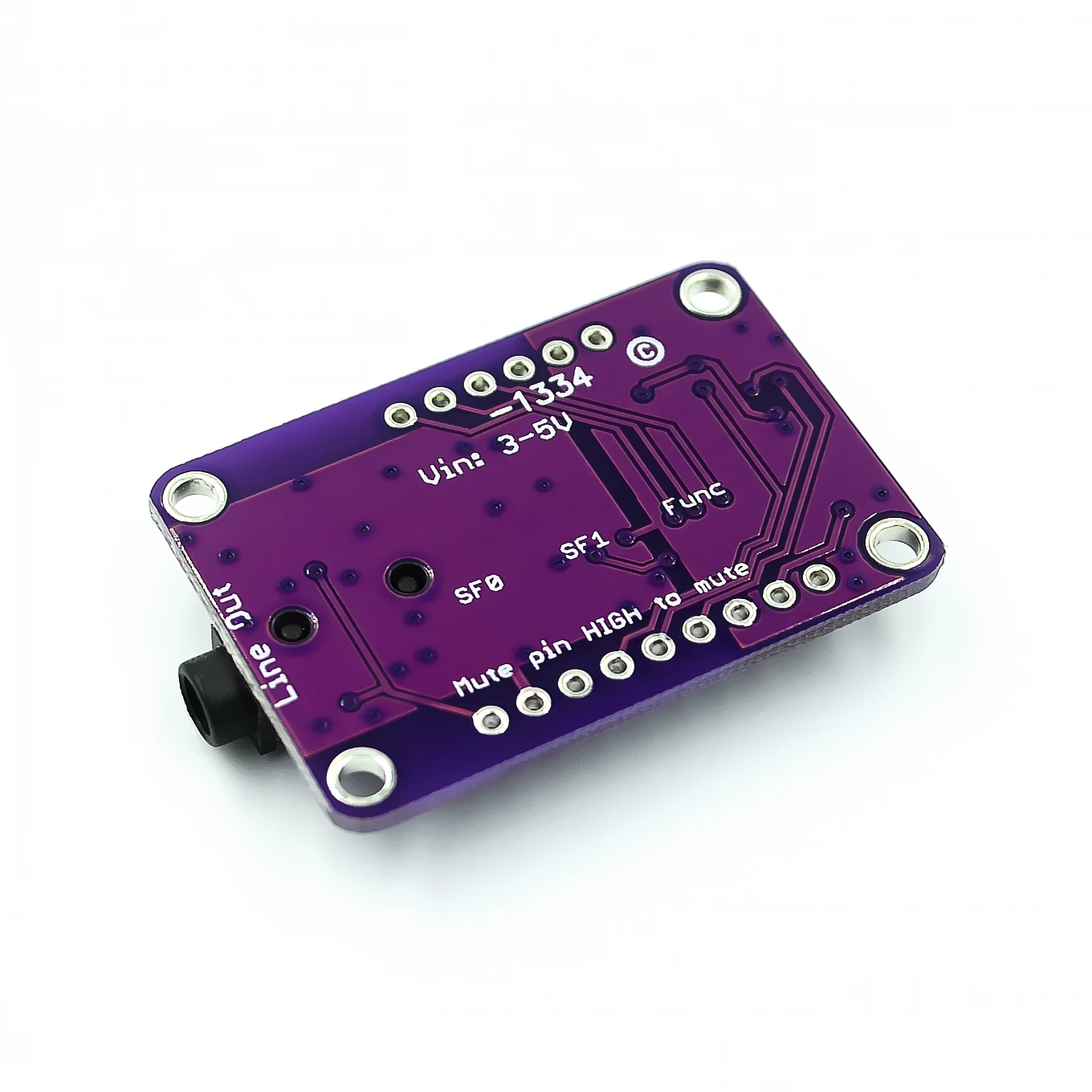 Плата модуля аудиодекодера CJMCU-1334 модуль DAC шед1334a I2S для Arduino 3 3-5 В | Электронные