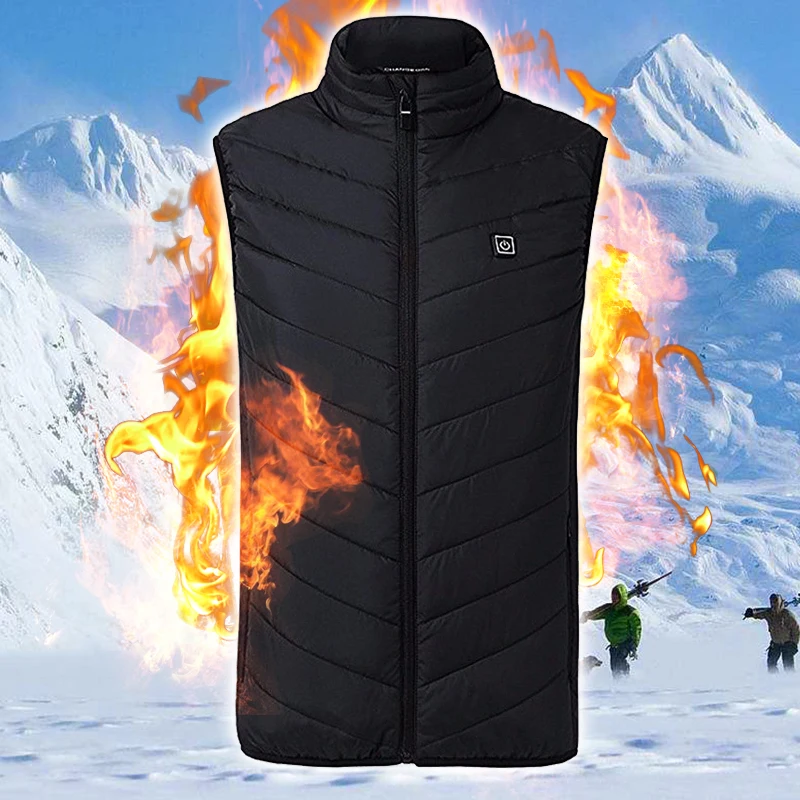 Safely USB Electric Heated Vest for Man Women WInter Vest Thermal Waistcoat Outdoor Sports Sleeveless Jacket Charging Vest Cloth
Safely USB Electric Heated Vest for Man Women WInter Vest Thermal Waistcoat Outdoor Sports Sleeveless Jacket Charging Vest Cloth