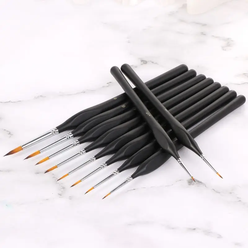 10 шт./компл. профессиональная тонкая деталь живопись тонкая кисть для линии Hool акриловые акварельные масляные рисунки художественные прина... 
10 шт./компл. профессиональная тонкая деталь живопись тонкая кисть для линии Hool акриловые акварельные масляные рисунки художественные прина...