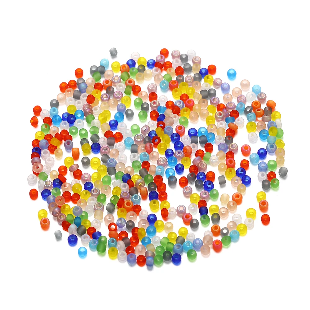 1800pcs/lot 2mm Round Hole Matt Surface Glass Seed Loose Bead Rice Beads Hexagon For DIY Jewelry Making Supplies Accessories
1800pcs/lot 2mm Round Hole Matt Surface Glass Seed Loose Bead Rice Beads Hexagon For DIY Jewelry Making Supplies Accessories
