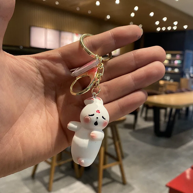 Marca Dragon Rabbit Keychain Creative Backpack Package Bag Car Key Accessories Pendant Decoration Keyring Exquisite Gift New
Marca Dragon Rabbit Keychain Creative Backpack Package Bag Car Key Accessories Pendant Decoration Keyring Exquisite Gift New