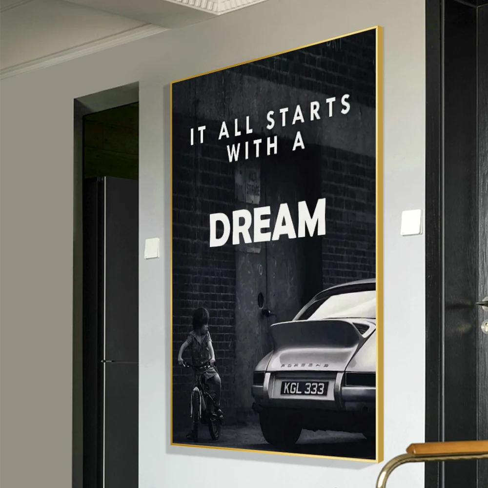 Street Biking Kids See Car Pictures and Inspirational Quotes Dream Poster Nordic Living Room Office Canvas Painting Wall Art
Street Biking Kids See Car Pictures and Inspirational Quotes Dream Poster Nordic Living Room Office Canvas Painting Wall Art