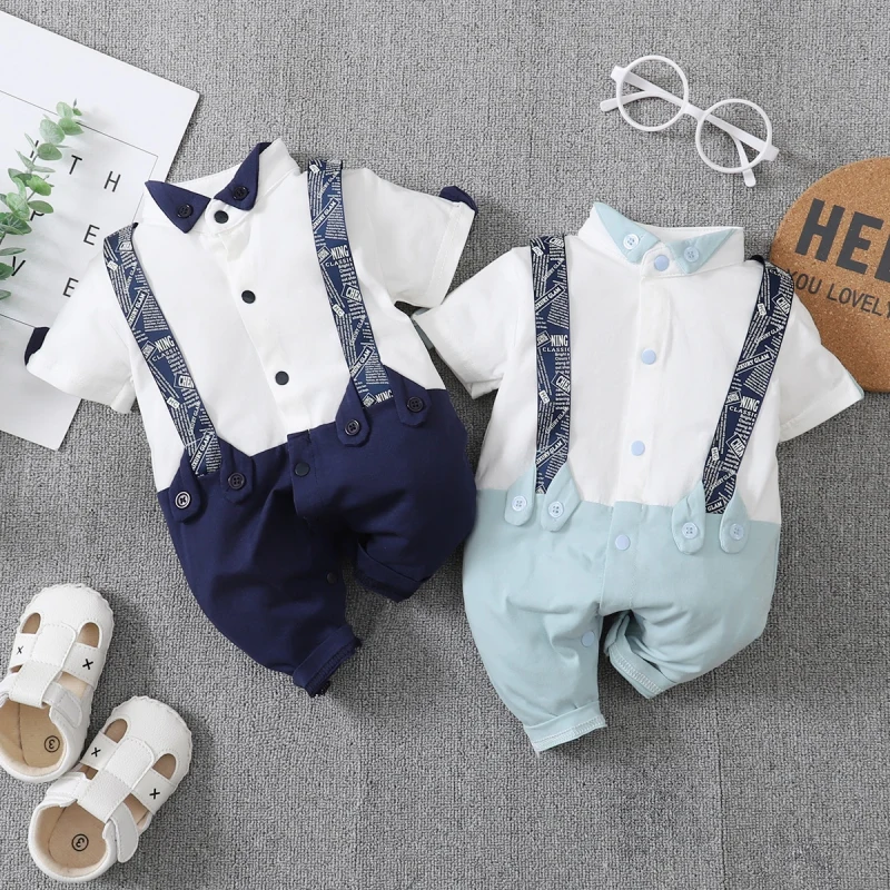 Baywell Newborn Baby Gentleman Rompers Infant Boy Clothes Jumpsuit Overalls Cotton Outfit Jumpsuits Toddler Costume
Baywell Newborn Baby Gentleman Rompers Infant Boy Clothes Jumpsuit Overalls Cotton Outfit Jumpsuits Toddler Costume