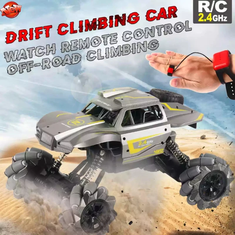 Outside Electric RC Off Road High Speed Drift Car 2.4G Warch Remote Control Gesture Sensing Omnidirectional Drift Racing Car Toy
Outside Electric RC Off Road High Speed Drift Car 2.4G Warch Remote Control Gesture Sensing Omnidirectional Drift Racing Car Toy
