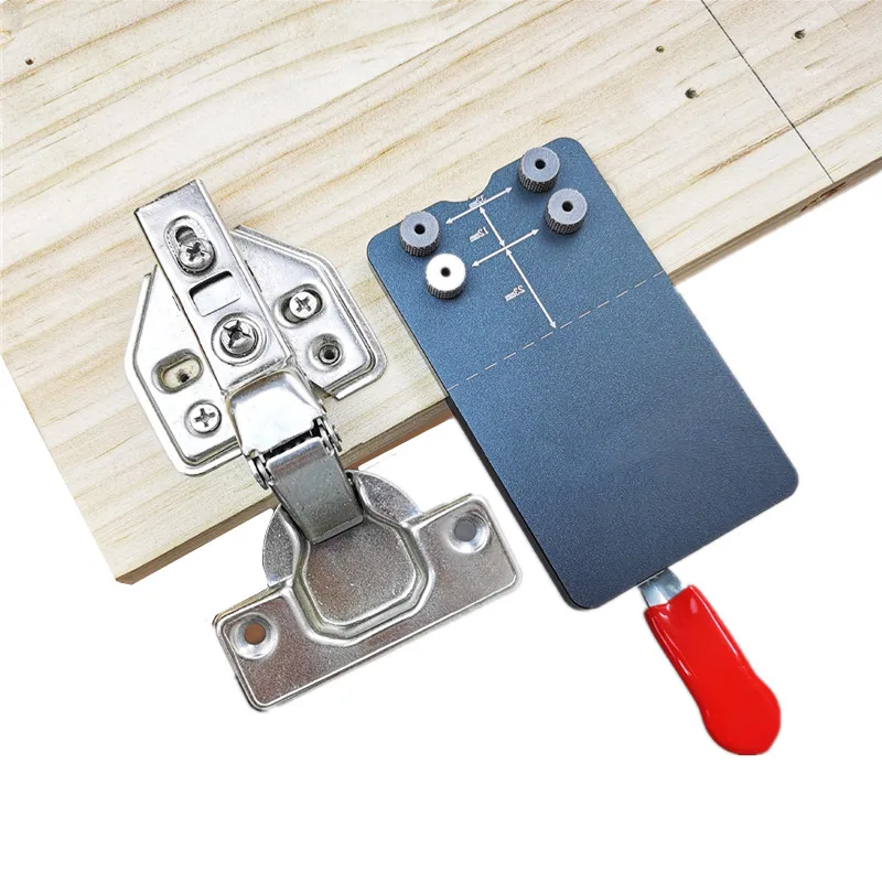 Hinge Hole Drilling Guide 35mm Hinge Installation Jig Woodworking Door Cabinets Cupboard Hole Locator Installation Aids
Hinge Hole Drilling Guide 35mm Hinge Installation Jig Woodworking Door Cabinets Cupboard Hole Locator Installation Aids