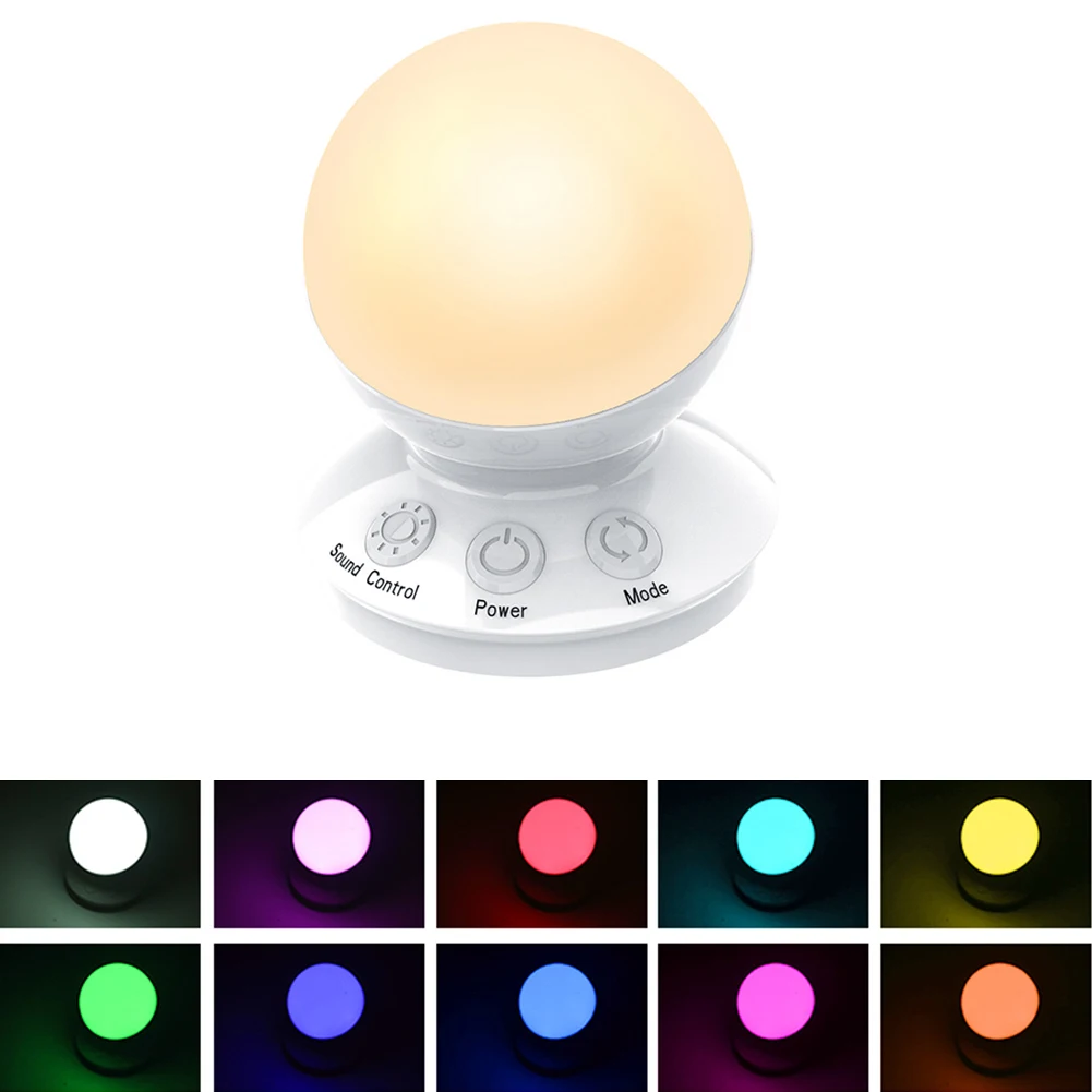 LED Night Light Voice Control Colorful RGB Light Desk Lamp For Bedroom Living Room Office Kids Smart Table Voice Lights
LED Night Light Voice Control Colorful RGB Light Desk Lamp For Bedroom Living Room Office Kids Smart Table Voice Lights